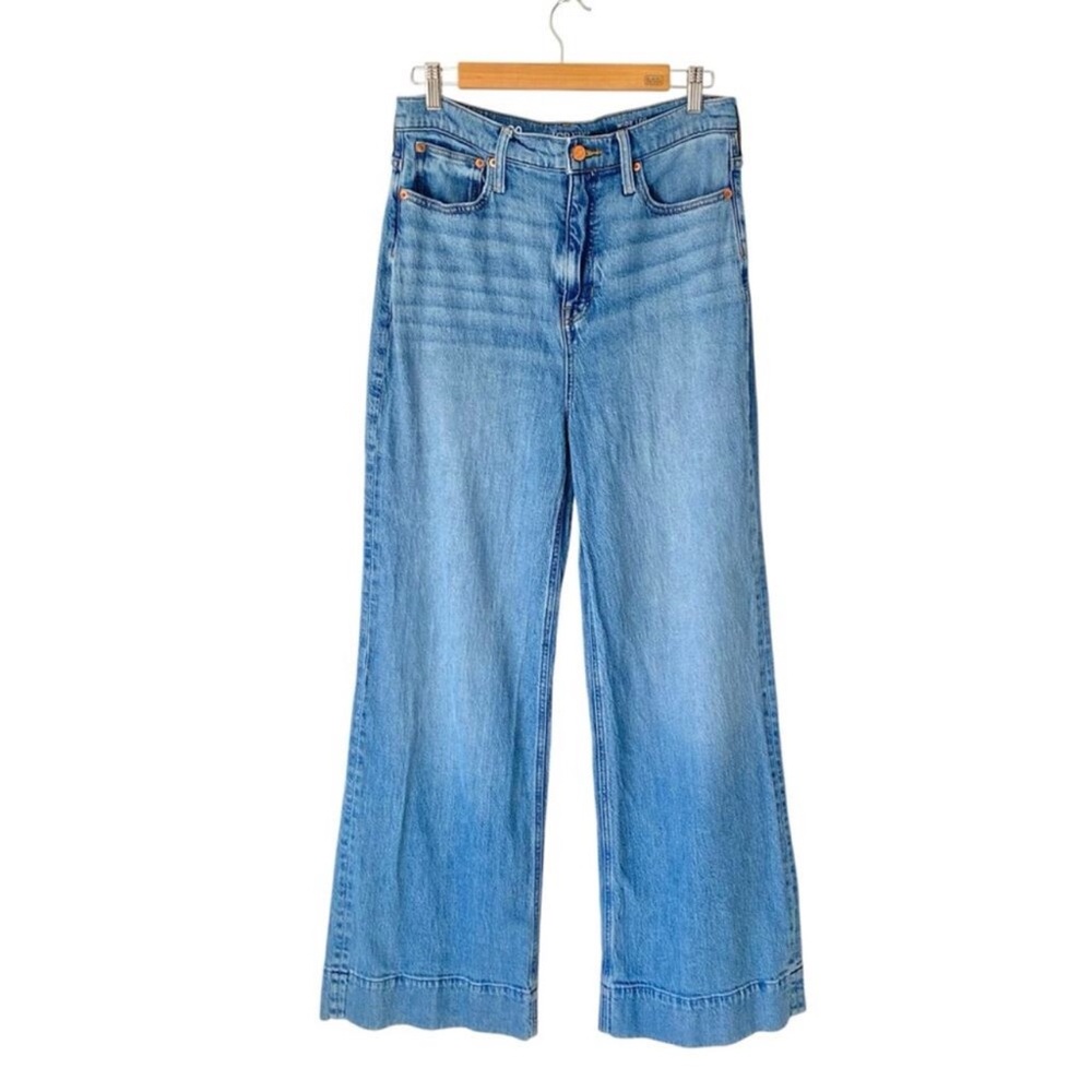 J. Crew Light Blue Wide Leg Jeans